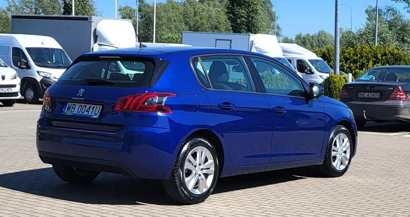 Peugeot 308 cena 43900 przebieg: 79000, rok produkcji 2019 z Annopol małe 301